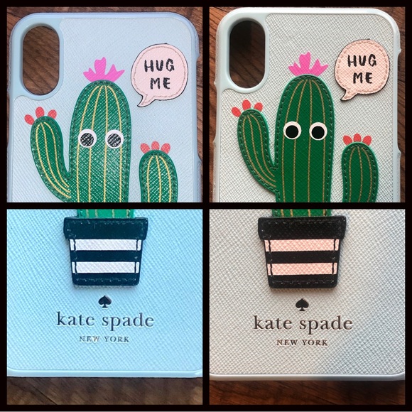 KSNY Cactus Hug Me iPhone 10 x Protective Phone Case w/box - Picture 9 of 16